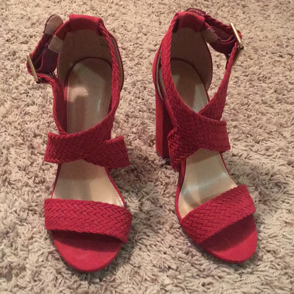 Red high heels